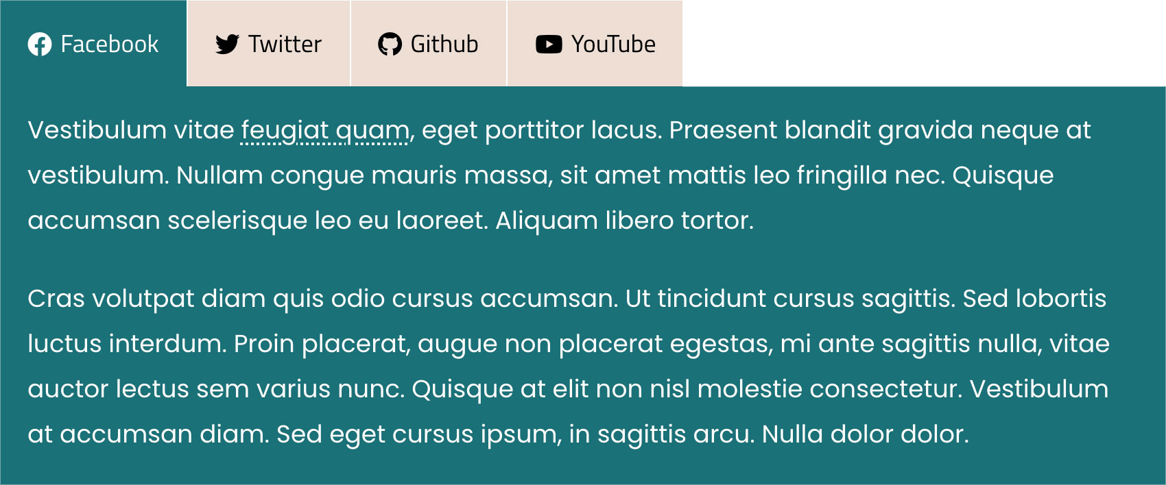 Macaw Simple Tabs